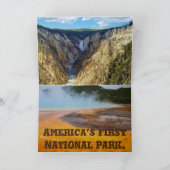 Yellowstone Karte (Innenseite)