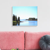 Yellowstone Lake West Thumb Color 11x14 Leinwanddruck (Insitu (Wohnzimmer))