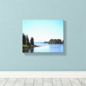 Yellowstone Lake West Thumb Color 8x10 Leinwanddruck (Insitu (Holzboden))