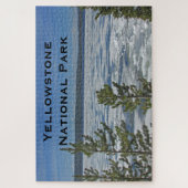 Yellowstone Landscape Foto American National Park Puzzle (Vertikal)