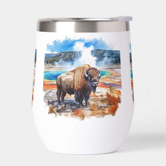 Yellowstone-Landschaft (Links)