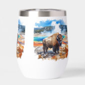 Yellowstone-Landschaft (Rückseite)