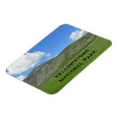 Yellowstone Landschaft Foto Nationalpark Magnet (Linke Seite)