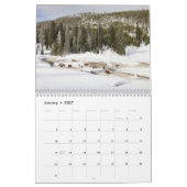 Yellowstone Landschaften Kalender (Jan 2027)