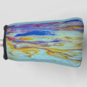 Yellowstone Lava Pool Wirbel Putter Golf Headcover (Vorderseite)