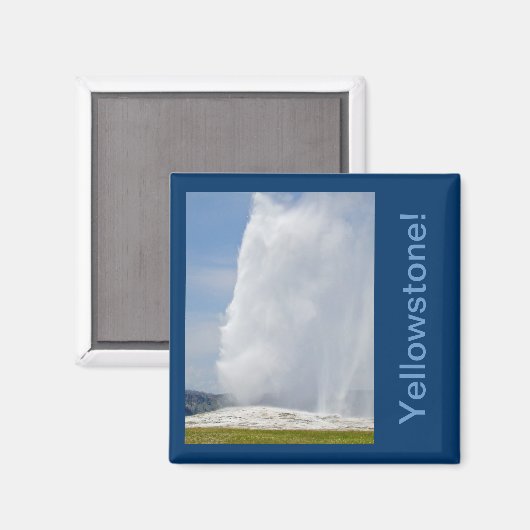 Yellowstone Magnet (Vorderseite/Rückseite)