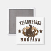 Yellowstone Magnet (Vorderseite/Rückseite)