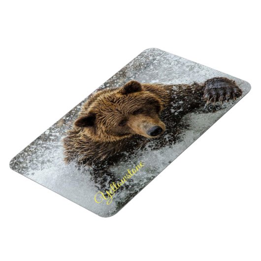 Yellowstone Magnet-Bär Magnet (Linke Seite)