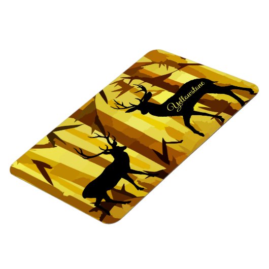 Yellowstone Magnet-Deer Magnet (Linke Seite)