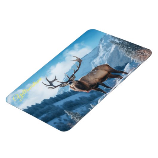 Yellowstone Magnet-Elk Magnet (Linke Seite)
