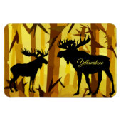 Yellowstone Magnet-Moose Magnet (Horizontal)