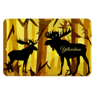 Yellowstone Magnet-Moose Magnet