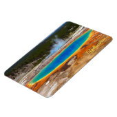Yellowstone Magnet-Prismatischer heißer Frühling Magnet (Linke Seite)