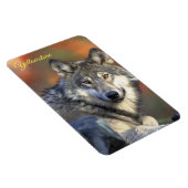 Yellowstone Magnet-Wolf Magnet (Rechte Seite)