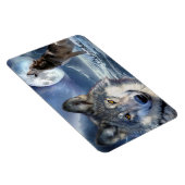 Yellowstone Magnet-Wolf Magnet (Rechte Seite)