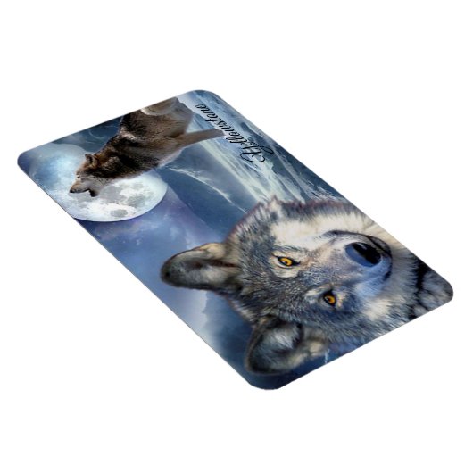 Yellowstone Magnet-Wolf Magnet (Rechte Seite)