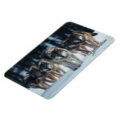 Yellowstone Magnet-Wölfe Magnet (Linke Seite)