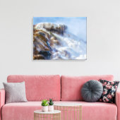 Yellowstone Mammoth Falls Leinwand Art (Insitu (Wohnzimmer))