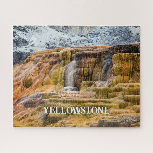 Yellowstone-Mammutfedern Puzzle (Horizontal)