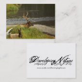 Yellowstone Mates Mini Print Visitenkarte (Vorne/Hinten)