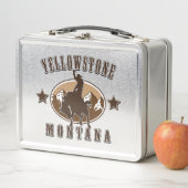 Yellowstone Montana Metall Brotdose (Beispiel)
