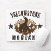 Yellowstone-Montana Mousepad (Mit Mouse)