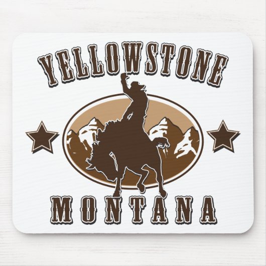 Yellowstone-Montana Mousepad (Vorne)