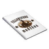 Yellowstone-Montana Notizblock (Rechte Seite)