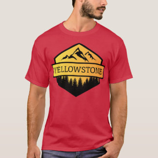 Yellowstone Montana - Rote Kirche (Chiesa Rossa) T-Shirt