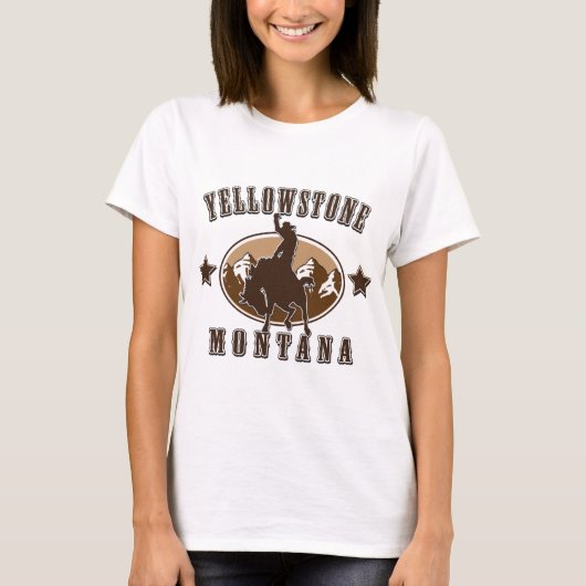 Yellowstone-Montana T-Shirt (Vorderseite)