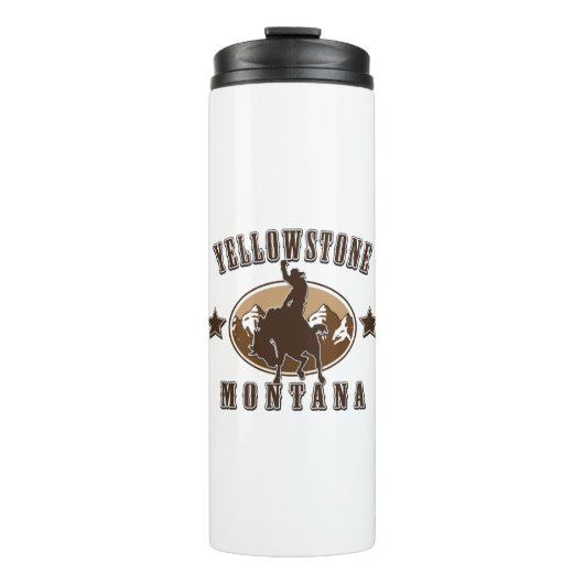 Yellowstone Montana Thermosbecher (Vorderseite)