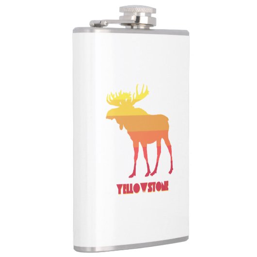 Yellowstone Moose Flachmann (Rechts)