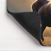 Yellowstone Moose Mouse Pad Mousepad (Ecke)