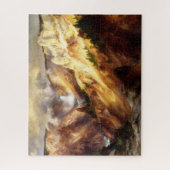 Yellowstone Moran Grand Canyon Wasserfall Puzzle (Vertikal)