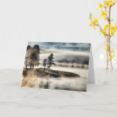 Yellowstone-Morgen Karte (Gelbe Blume)