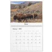 Yellowstone National Park 12 Month Calendar Kalender (Feb 2026)