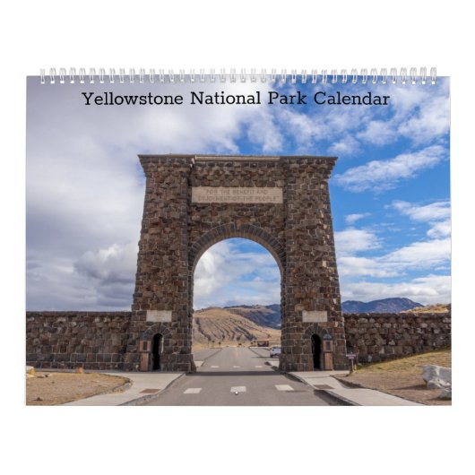 Yellowstone National Park 12 Month Calendar Kalender (Titelbild)