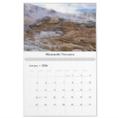 Yellowstone National Park 12 Month Calendar Kalender (Jan 2026)