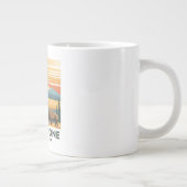 Yellowstone National Park Adventure Design Jumbo-Tasse (Rechts)