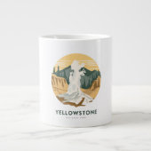 Yellowstone National Park Adventure Jumbo-Tasse (Vorderseite)