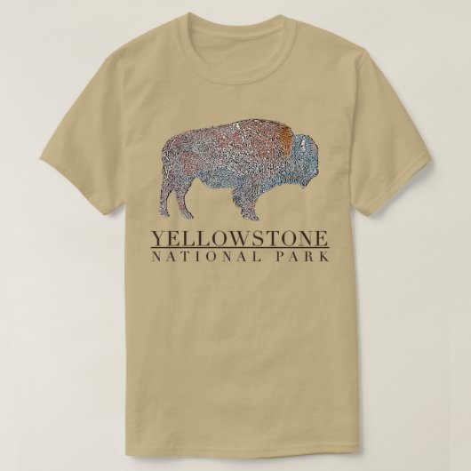 Yellowstone National Park benefit ar T-Shirt (Design vorne)