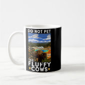 Yellowstone National Park Bison Do Not Pet The Flu Kaffeetasse (Links)