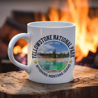 Yellowstone National Park Cute Landscape Kaffeetasse
