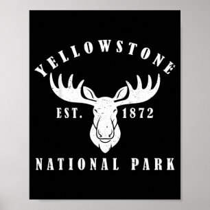 Yellowstone National Park im Freien gegründet Poster