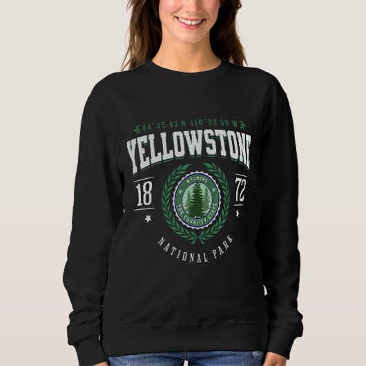 Yellowstone National Park is Calling and I Must Go Sweatshirt (Vorderseite)