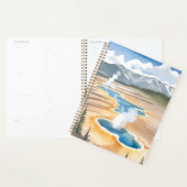 Yellowstone National Park | Landschaft Aquarell Planer (Anzeige)