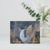 Yellowstone National Park, Lower Fa Postkarte (Stehend Vorderseite)