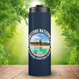 Yellowstone National Park  Nature Landscape Thermosbecher