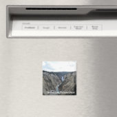 Yellowstone National Park Square Magnet (In Situ (Geschirrspüler))