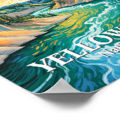 Yellowstone National Park Vibrant Bird Osprey Poster (Ecke)